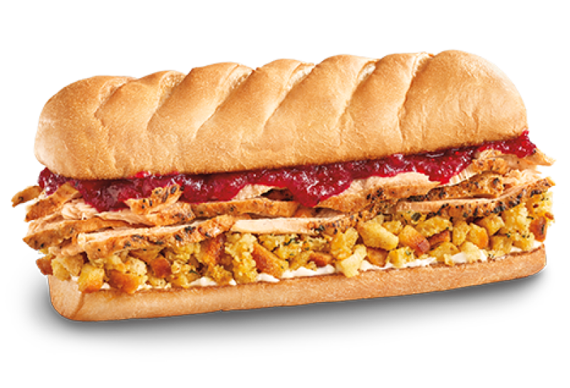 Thanks giving Turkey Sub